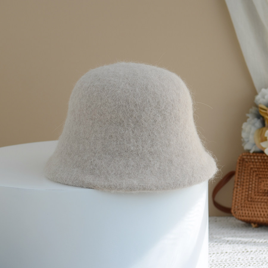 秘鲁羊驼毛保暖盆帽毛绒渔夫帽简约百搭显脸小羊毛帽子女秋冬新款,服饰配件/皮带/帽子/围巾,帽子,淘宝优惠券,粉丝福利购,淘宝优惠卷