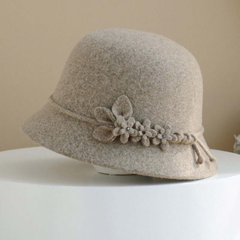 2025秋冬季羊毛呢帽子女气质复古渔夫帽保暖百搭盆帽时尚洋气礼帽,服饰配件/皮带/帽子/围巾,帽子,淘宝优惠券,粉丝福利购,淘宝优惠卷