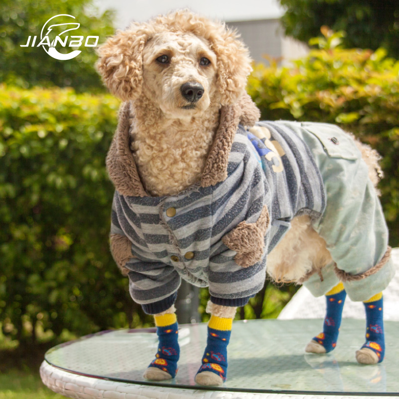 简泊壹宠加长脚套贵宾宠物袜子