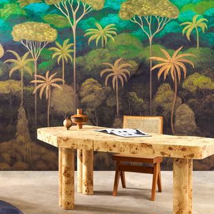 热带雨林壁画 比利时原装 乡村 美式 卧室客厅背景墙 进口ARTE墙纸