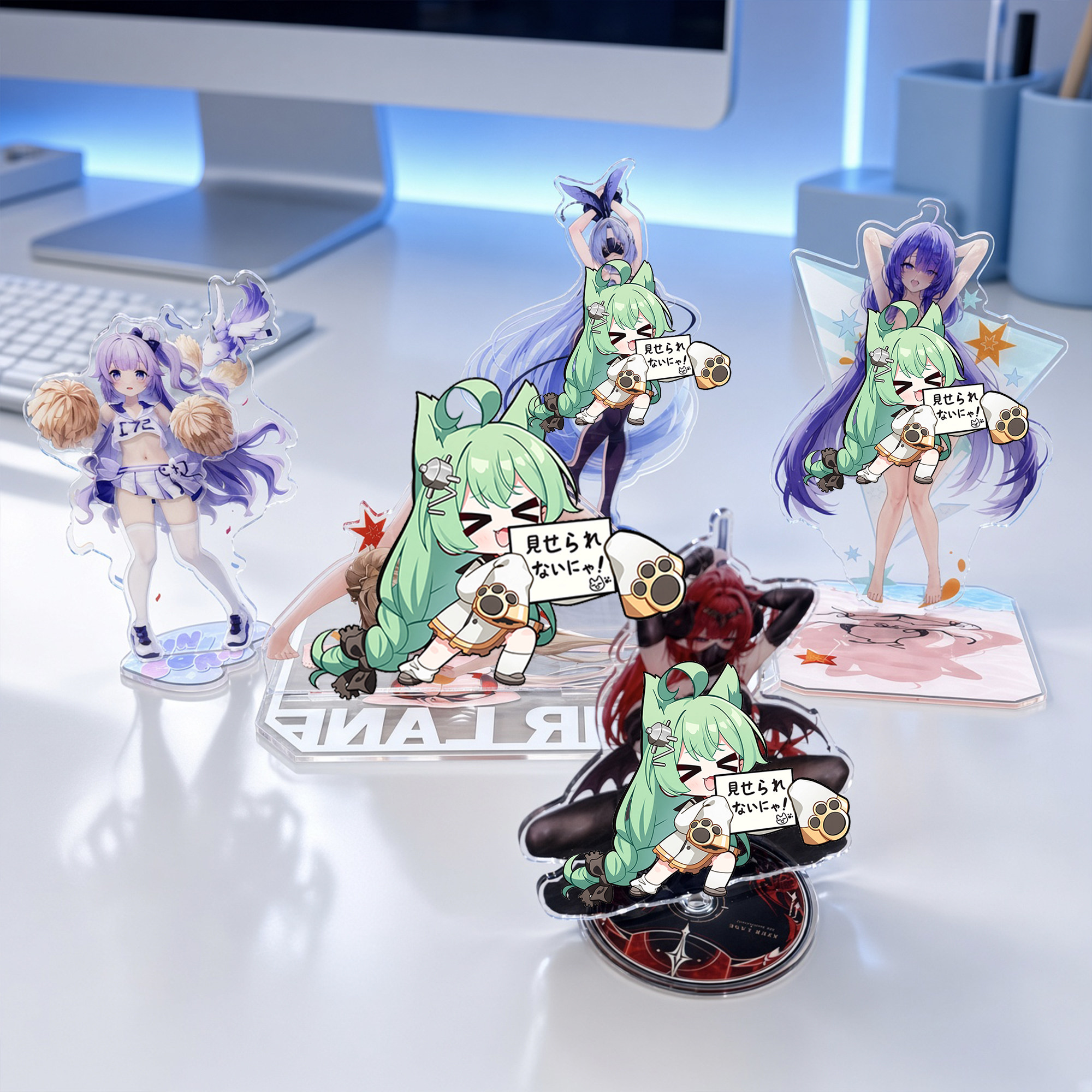 碧蓝航线九周年独角兽通贩阿尔萨斯狮莫加多尔兴登堡纪念立牌磁吸