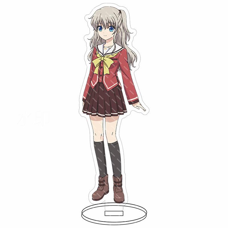 利Charlotte大夏洛特立牌 乙坂有宇友奈绪高 城丈士朗亚克力摆件