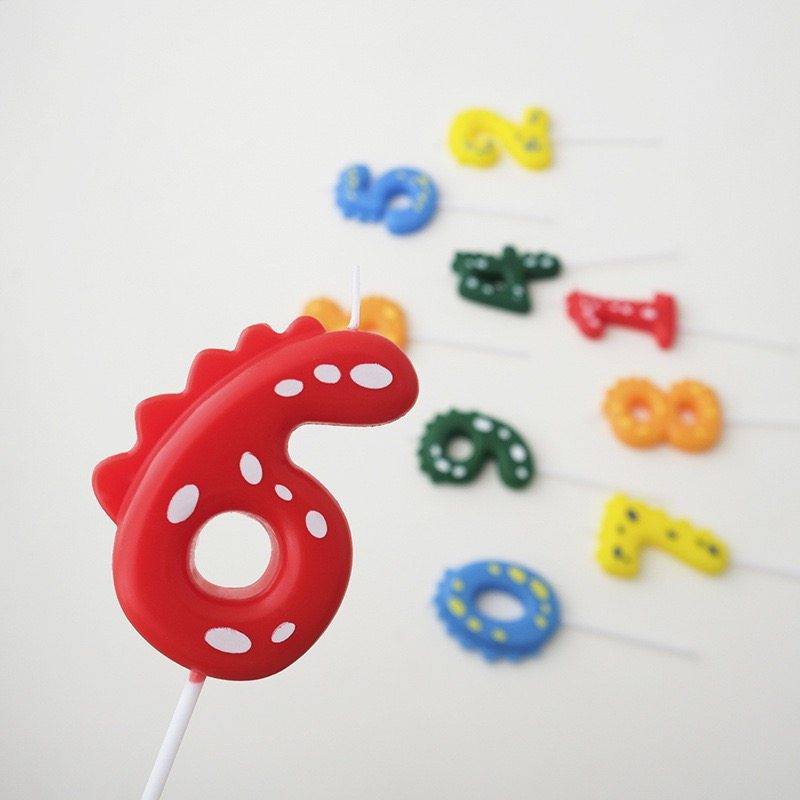 卡通恐龙数字蜡烛男孩彩色生日插件宝宝周岁装饰蛋糕拍照道具布置,节庆用品/礼品,蜡烛,淘宝优惠券,粉丝福利购,淘宝优惠卷