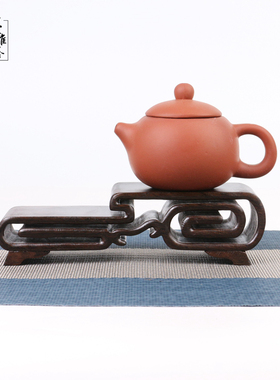黑檀木茶壶茶杯茶具底座