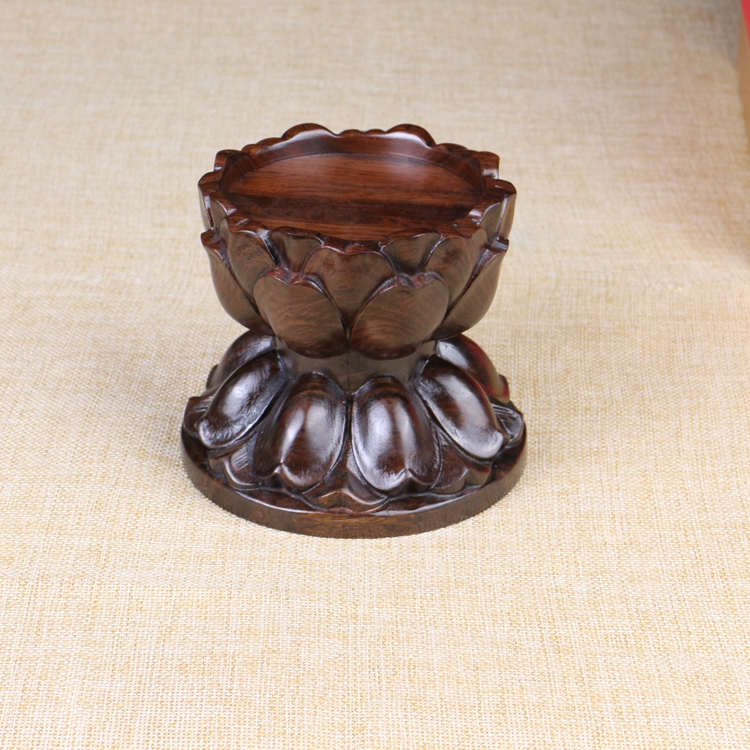 红木观音财神供佛座台木制加高