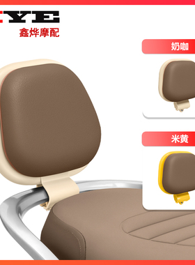 适用于九号电动车Q90Mmax90max110p系列复古版后靠背靠垫椅背配件