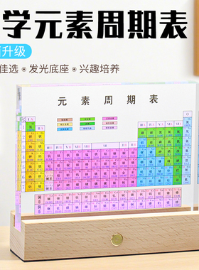 初中高中粉色印刷化学元素周期表元素毕业生日礼物12岁男女生摆件