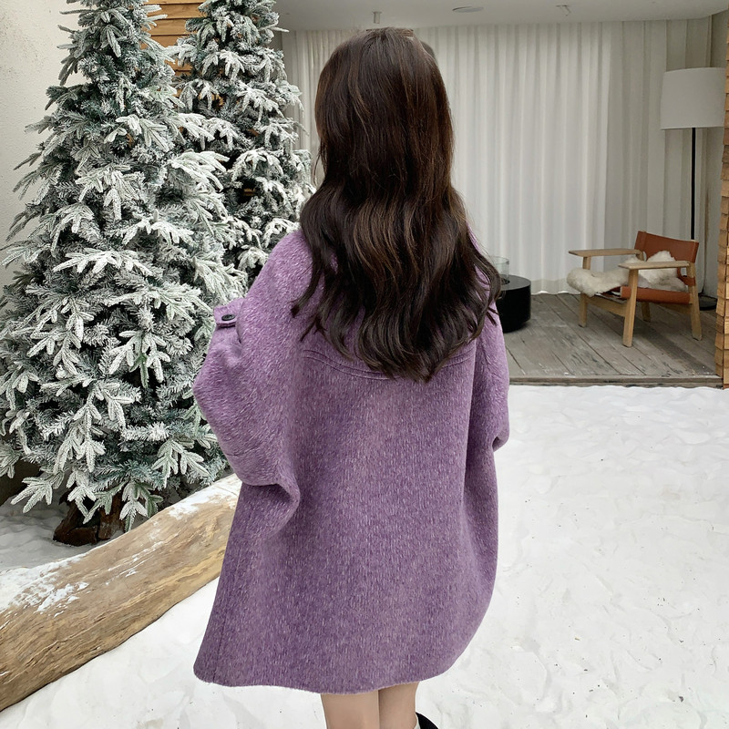 【新款已出货】夹棉保暖毛呢外套C161-8966-P185-K278,女装毛呢外套,2C161