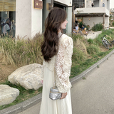【】温柔泡泡袖上衣+吊带裙套装C161-6820-P135-K188，女装套装/套裙，2C161