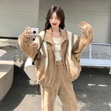 【】盐系宽松休闲拼色套装C161-8910-P185-K278，女装套装/套裙，2C161