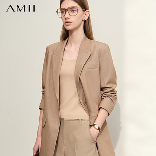 Amii2024新款爆款职业装通勤西装休闲短裤两件套装女款高级感春秋
