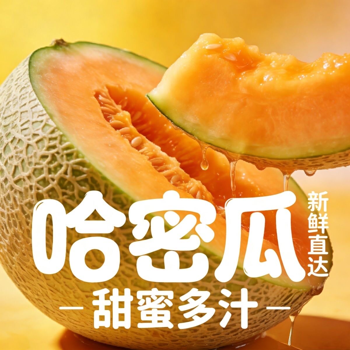 新鲜网纹瓜香甜当季水果网纹玫珑瓜新鲜哈密瓜当季水果玲珑包邮