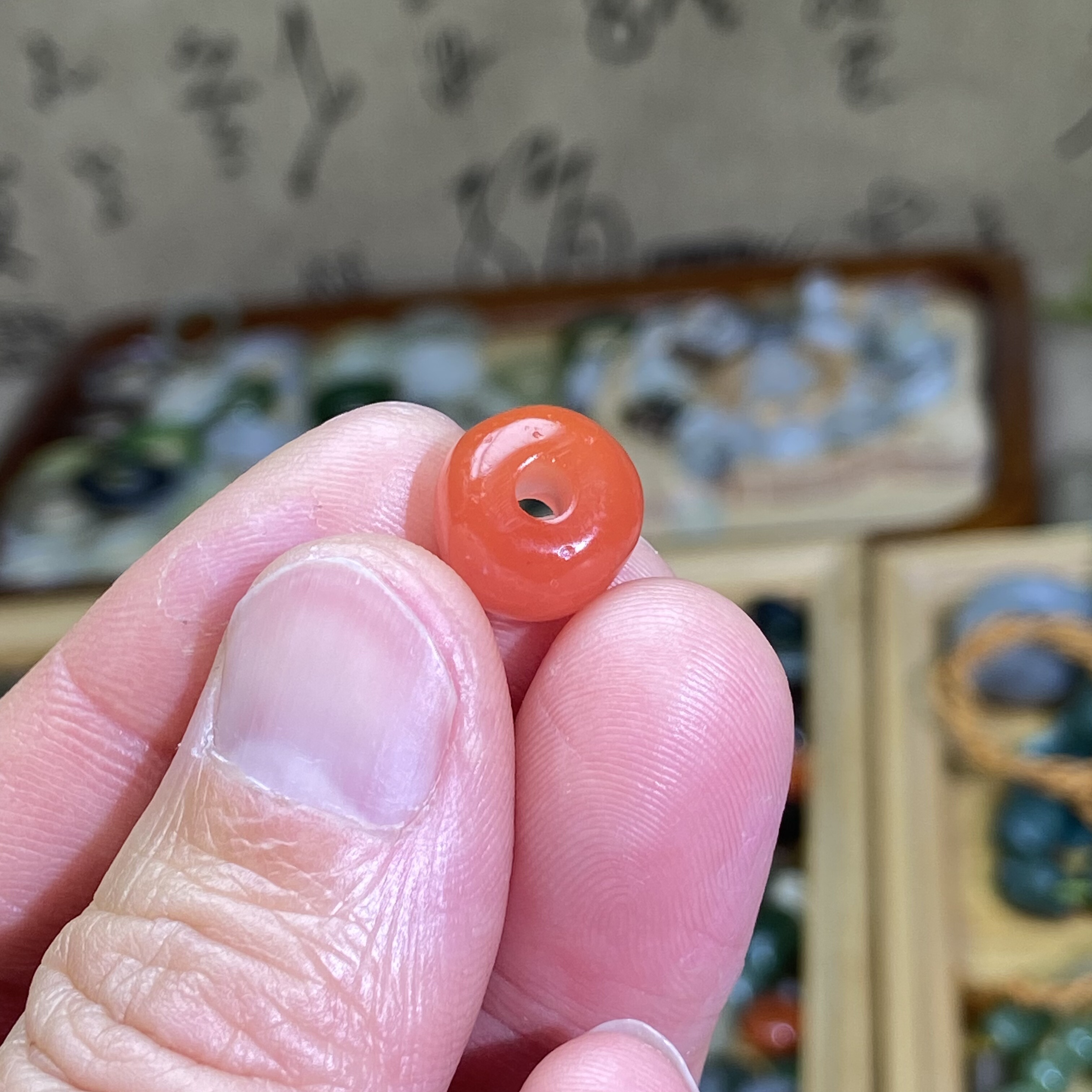 南红玛瑙樱桃红随型小珠子配饰复古风老光工艺藏式多宝手编绳配珠,珠宝/钻石/翡翠,DIY配件,淘宝优惠券,粉丝福利购,淘宝优惠卷