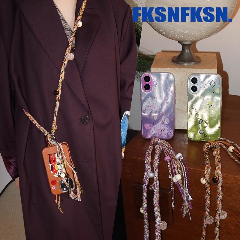 浮夸少女Dayu可爱手机斜挎挂绳