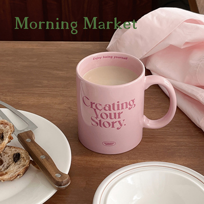 Morningmarket英文陶瓷马克杯
