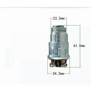 货车农用车三档防水点火开关拖拉机叉车JK423JK404启动开关点火锁