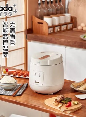 VDADA迷你电饭煲家用机械款1-3人傻瓜式一键操作自动保温层电饭锅