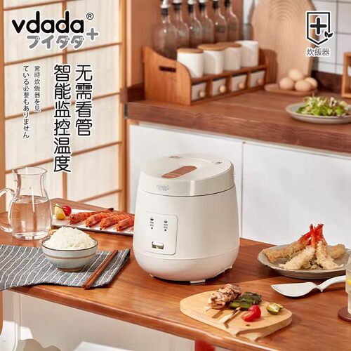 VDADA电饭煲VAM-20W家用机械款傻瓜式一键操作自动保温层电饭锅2L