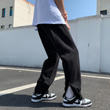 910A新款男士宽松直筒百搭休闲束脚裤，男装休闲裤，星座910A