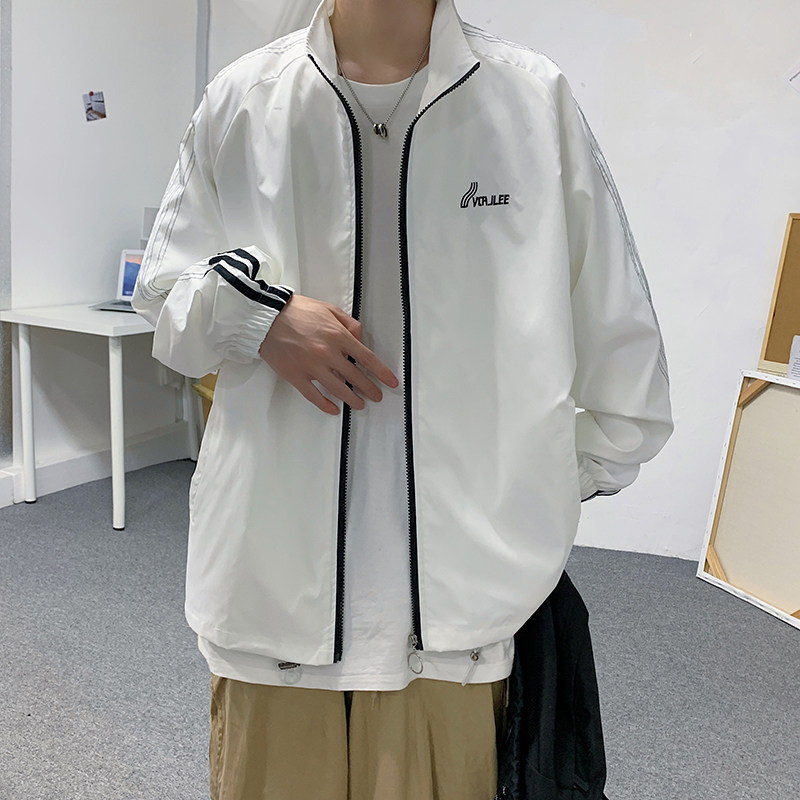 910A416秋季港风男士宽松休闲百搭夹克，男装夹克，星座910A