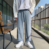 910A908秋季男士宽松直筒休闲牛仔裤，男装牛仔裤，星座910A