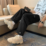 910A-602-P45春秋季宽松休闲直筒工装裤，男装休闲裤，星座910A