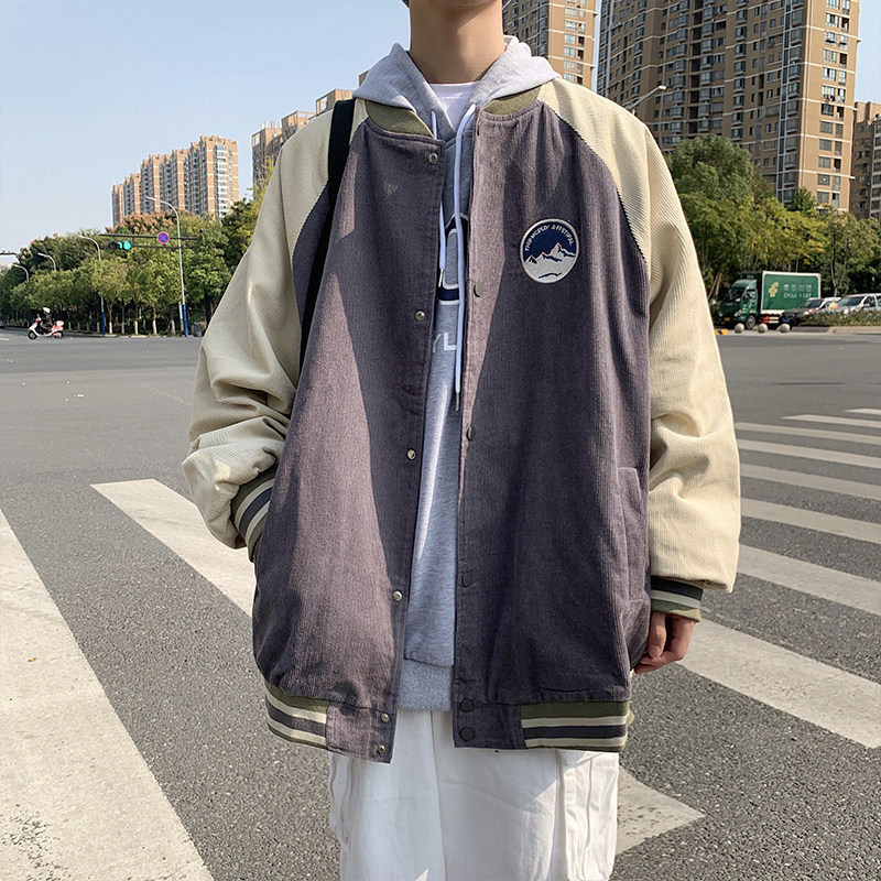 910AW995秋季新款男士宽松休闲夹克百搭外套,男装夹克,星座910A