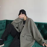 910A港风春秋新款纯色休闲情侣jk西装西服男女，男装西服，星座910A