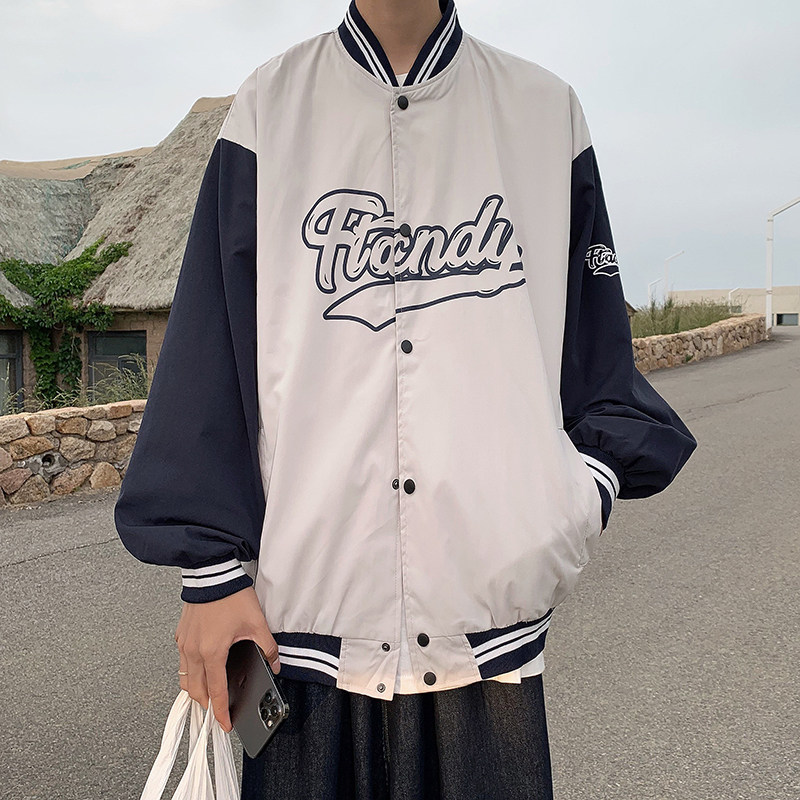 910A-Y62港风春秋时尚潮流小清新夹克外套棒球服男女,男装夹克,星座910A