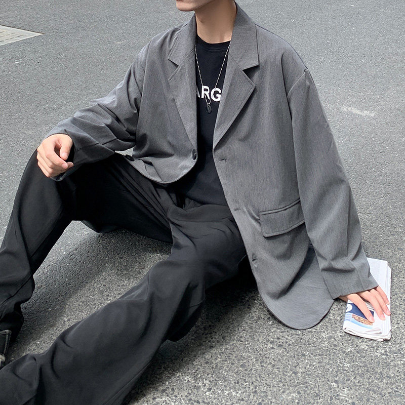 910A-W1083港风西装外套宽松休闲潮流西服上衣男装,男装西服,星座910A