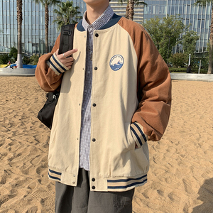 910A W995 秋季新款男士宽松休闲夹克百搭外套图片