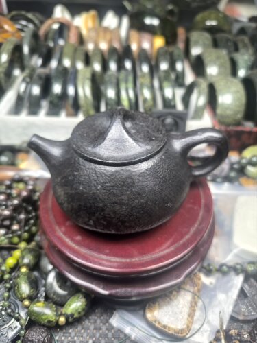 冰碛岩茶壶