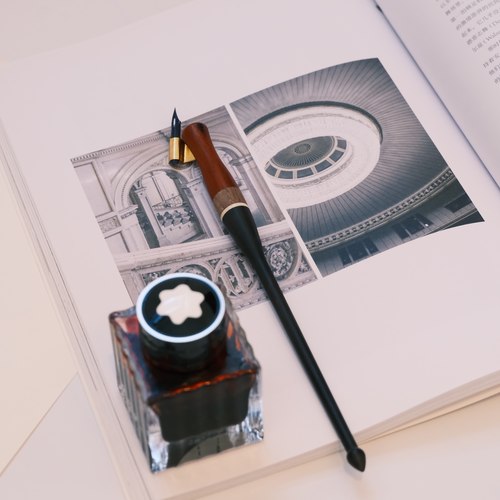 苏赞英文书法蘸水笔新手适用