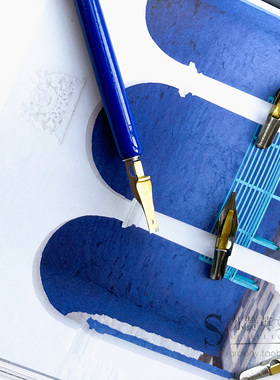 【Speedball平尖蘸水笔】哥特体意大利体英文书法安瑟尔体花体