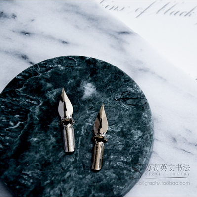 英文书法蘸水笔尖苏赞英文书法