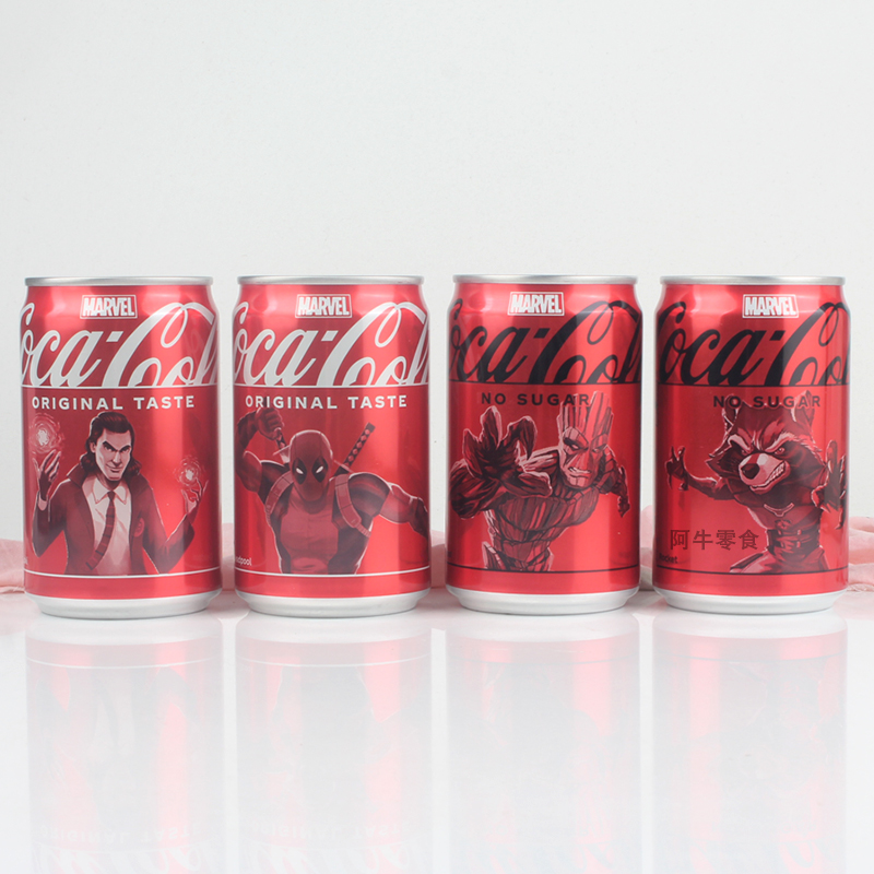香港Coca－Cola/可口可乐联名漫威复仇者联盟限定收藏版碳酸饮料