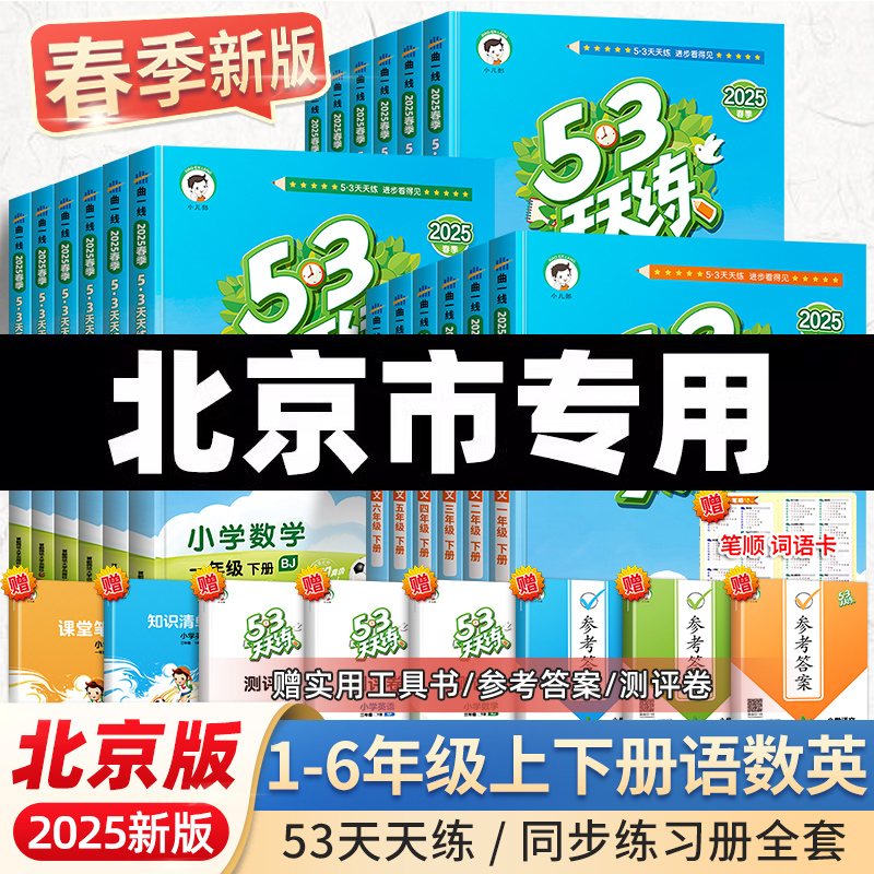 北京专版53天天练小学同步练习