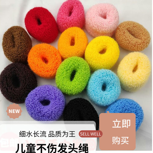 发圈氨绒发绳日韩发量少小号发圈