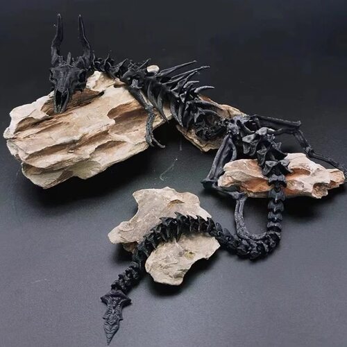 手办骨龙cos热销款暗黑哥特模型景区摆摊爆款鱼缸造景3d打印玩具