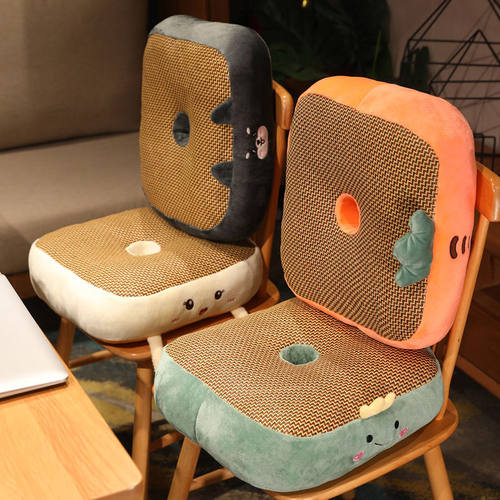 夏天凉席坐垫垫子地上冰丝屁垫矮个子汽车练车驾考座垫冰丝靠垫