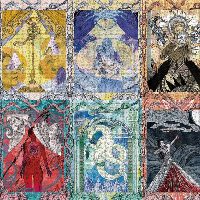 卡罗牌拼图1000片新十二星座高难度成人黄道12宫解闷玩具生日礼物