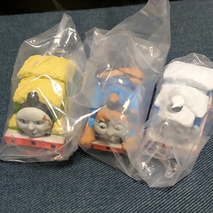 托马斯全新无蛋壳bandai gashapon25年款场景高度还原收藏价值高