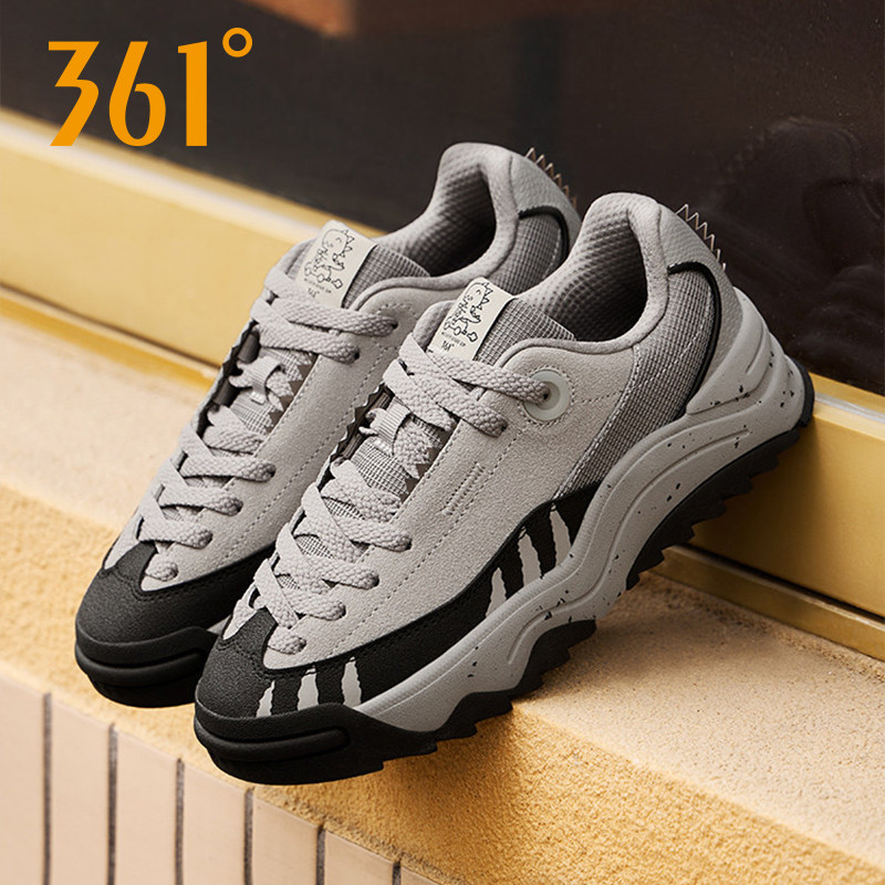 恐龙鞋361女鞋运动鞋2026春季新款休闲鞋子厚底百搭平底板鞋女款,运动鞋new,跑步鞋,淘宝优惠券,粉丝福利购,淘宝优惠卷