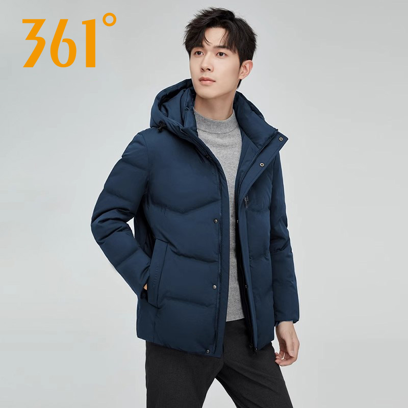 361羽绒服2025冬季男款短羽绒服常规舒适运动外套552444301N