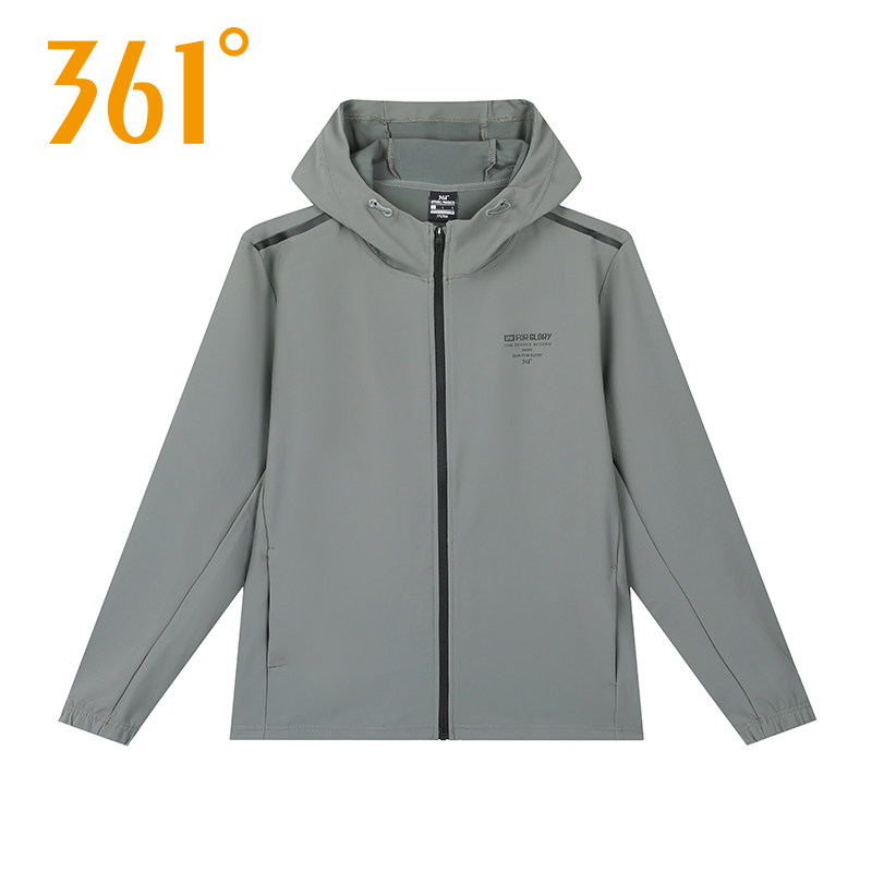 商场同款361度男针织单风衣2026春季新款高弹连帽跑步运动男外套H,运动服/休闲服装,运动风衣,淘宝优惠券,粉丝福利购,淘宝优惠卷