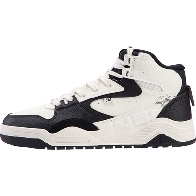 361男鞋革面百搭休闲板鞋男