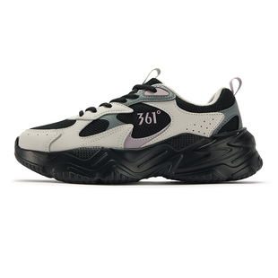 官方旗舰店正品 商场同款 女鞋 2025年秋季 58Z536768 361度运动休闲鞋