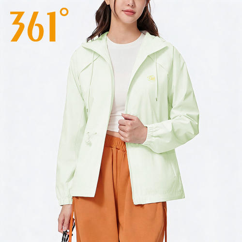 361运动风衣女2026春季新款户外登山休闲舒适宽松外套562612606S