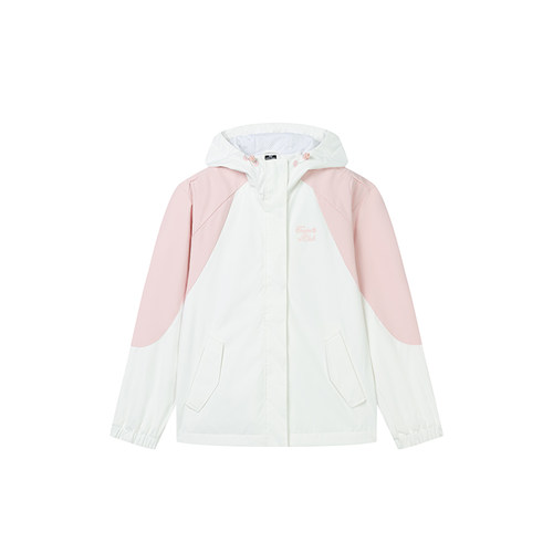 361度运动外套女宽松风衣