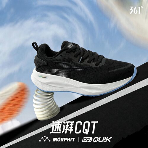 361速湃CQT减震跑步鞋女款运动鞋2026夏季新款轻便透气耐磨防滑F